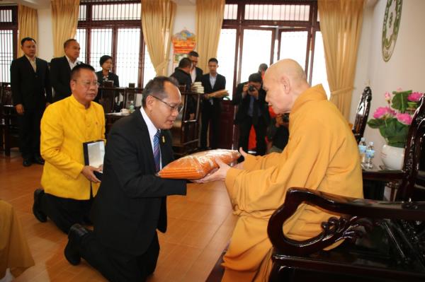 TP. HCM: Đoàn Bộ Tôn giáo Thái Lan thăm Văn phòng 2 TƯGH