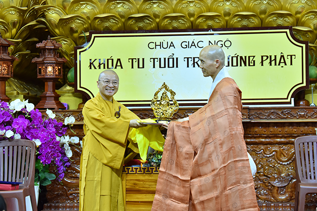 Chùa Giác Ngộ : Khóa tu Ngày an lạc và Tuổi trẻ hướng Phật lần thứ 48
