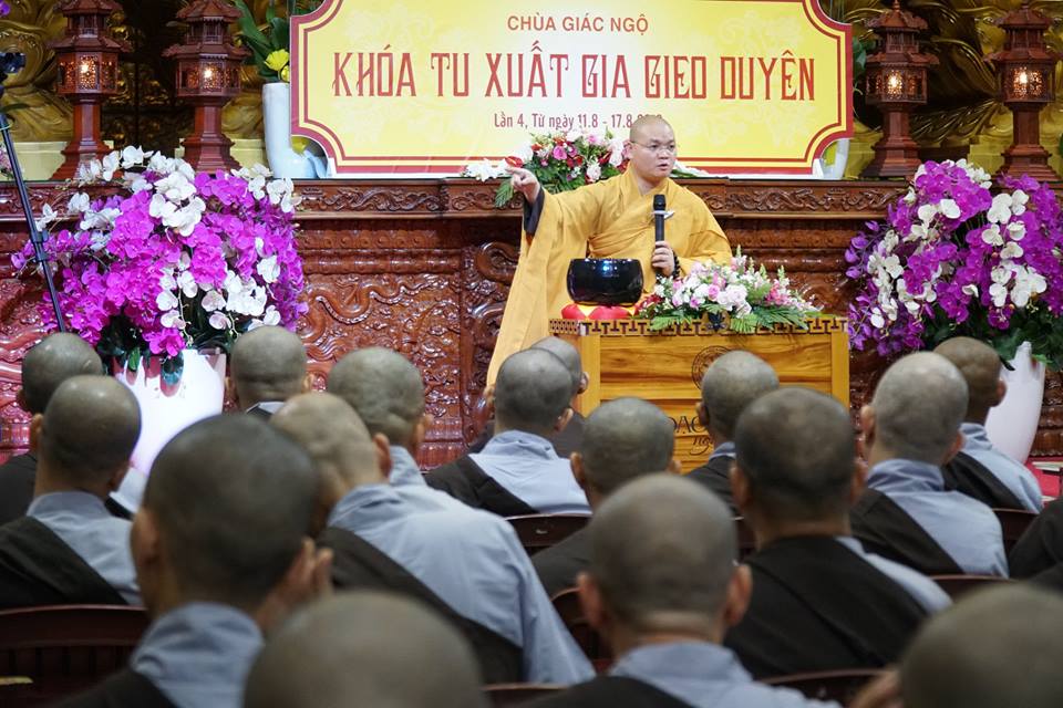 NGÀY TU THỨ 4 KHÓA TU XUẤT GIA GIEO DUYÊN 4