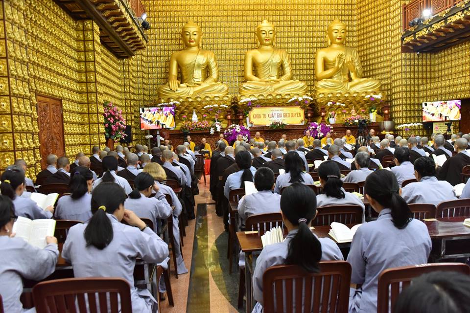 NGÀY TU THỨ 4 KHÓA TU XUẤT GIA GIEO DUYÊN 4
