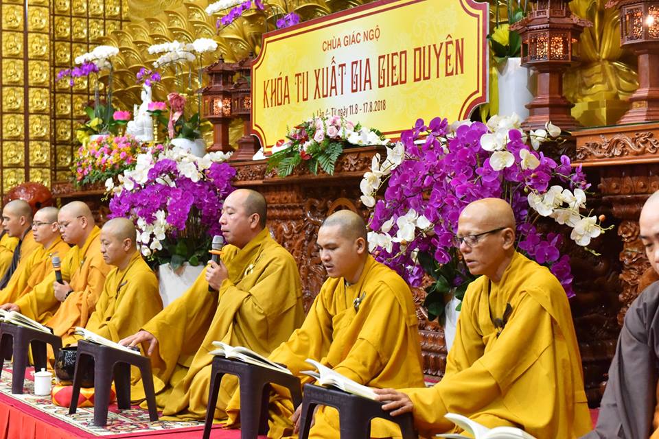 NGÀY TU THỨ 4 KHÓA TU XUẤT GIA GIEO DUYÊN 4