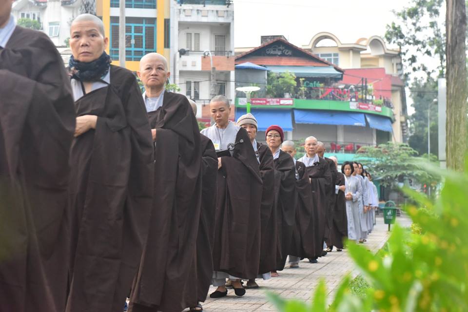 NGÀY TU THỨ 3 KHÓA TU XUẤT GIA GIEO DUYÊN KỲ 04 TẠI CHÙA GIÁC NGỘ