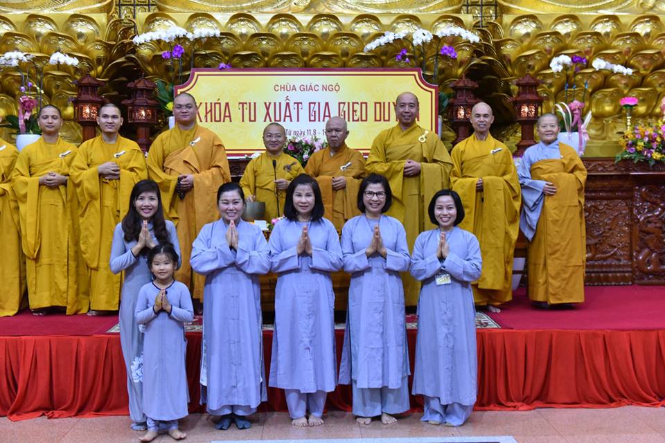 NGÀY TU HỌC CUỐI CÙNG &amp; LỄ BẾ MẠC KHÓA TU “XUẤT GIA GIEO DUYÊN” 4 DIỄN RA TỐT ĐẸP