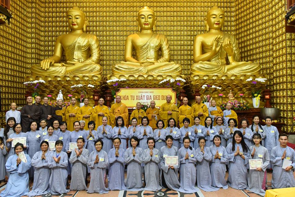 NGÀY TU HỌC CUỐI CÙNG &amp; LỄ BẾ MẠC KHÓA TU “XUẤT GIA GIEO DUYÊN” 4 DIỄN RA TỐT ĐẸP