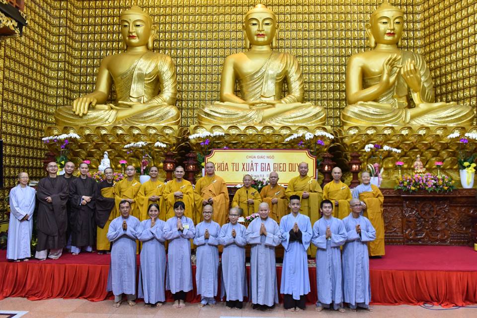 NGÀY TU HỌC CUỐI CÙNG &amp; LỄ BẾ MẠC KHÓA TU “XUẤT GIA GIEO DUYÊN” 4 DIỄN RA TỐT ĐẸP
