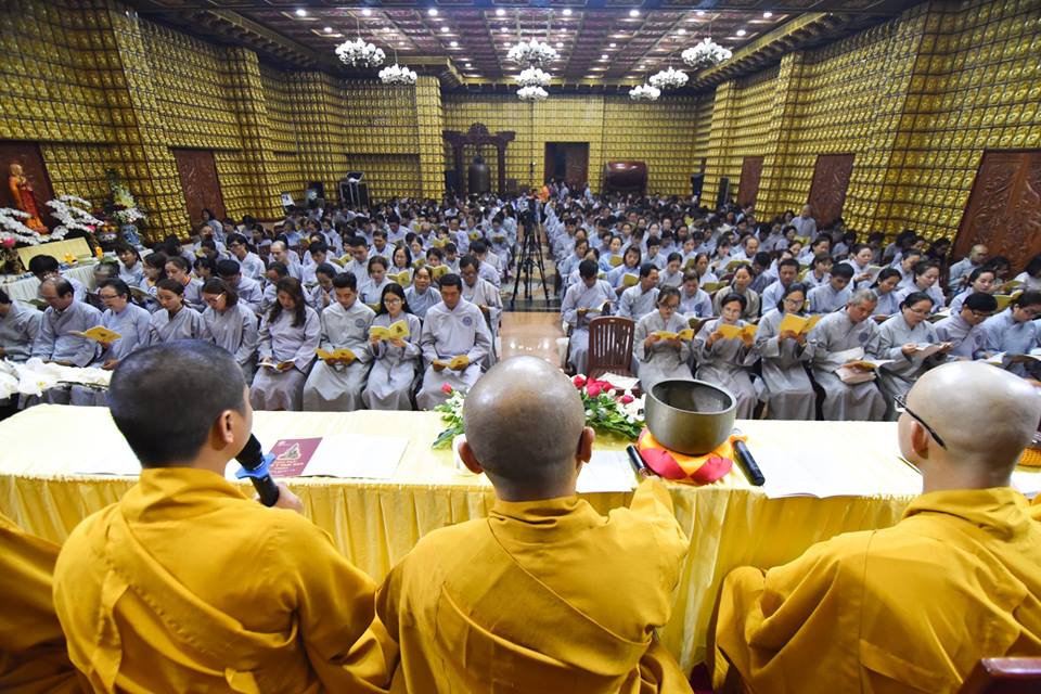 LỄ QUY Y TAM BẢO NHÂN MÙA VU-LAN 2018 TẠI CHÙA GIÁC NGỘ