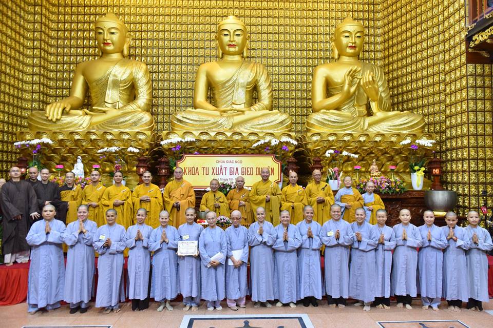 NGÀY TU HỌC CUỐI CÙNG &amp; LỄ BẾ MẠC KHÓA TU “XUẤT GIA GIEO DUYÊN” 4 DIỄN RA TỐT ĐẸP