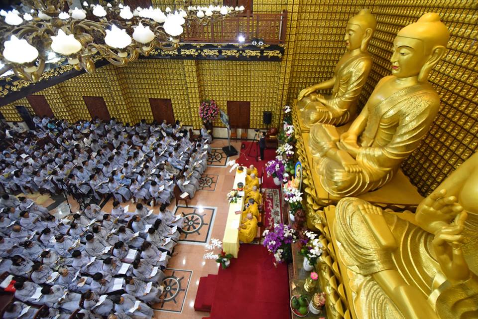 LỄ QUY Y TAM BẢO NHÂN MÙA VU-LAN 2018 TẠI CHÙA GIÁC NGỘ