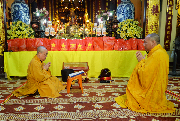 Hà Nội: Lễ Tự tứ tại đạo tràng An cư chùa Quán Sứ