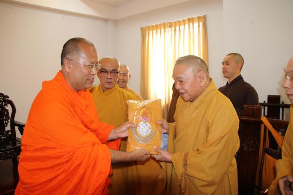 TP. HCM: Đoàn Bộ Tôn giáo Thái Lan thăm Văn phòng 2 TƯGH