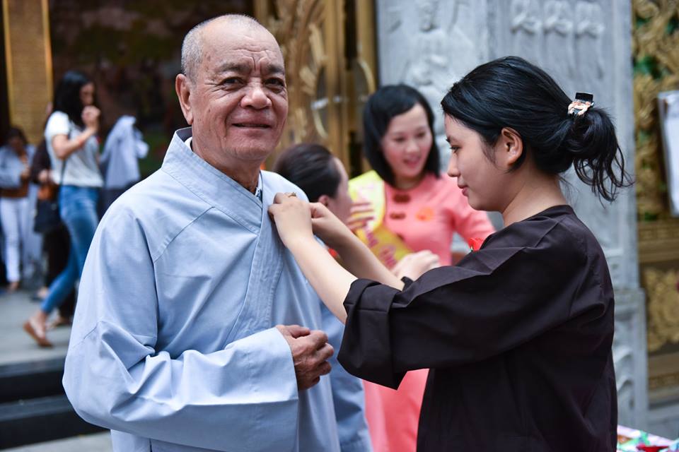 Đại lễ Vu Lan và cúng dường pháp y chùa Giác Ngộ (24-08-2018)