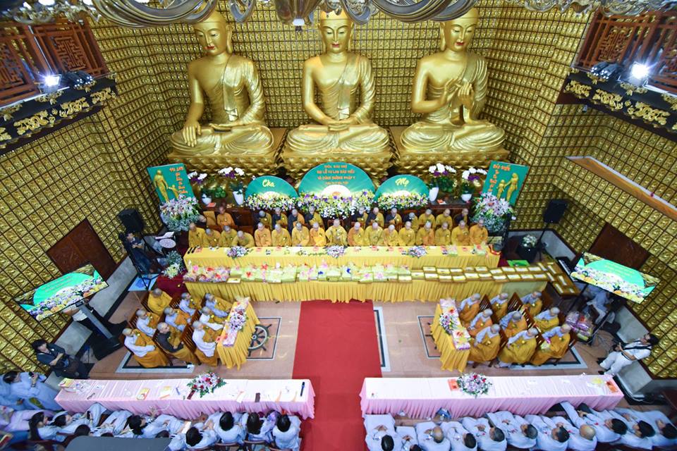 Đại lễ Vu Lan và cúng dường pháp y chùa Giác Ngộ (24-08-2018)