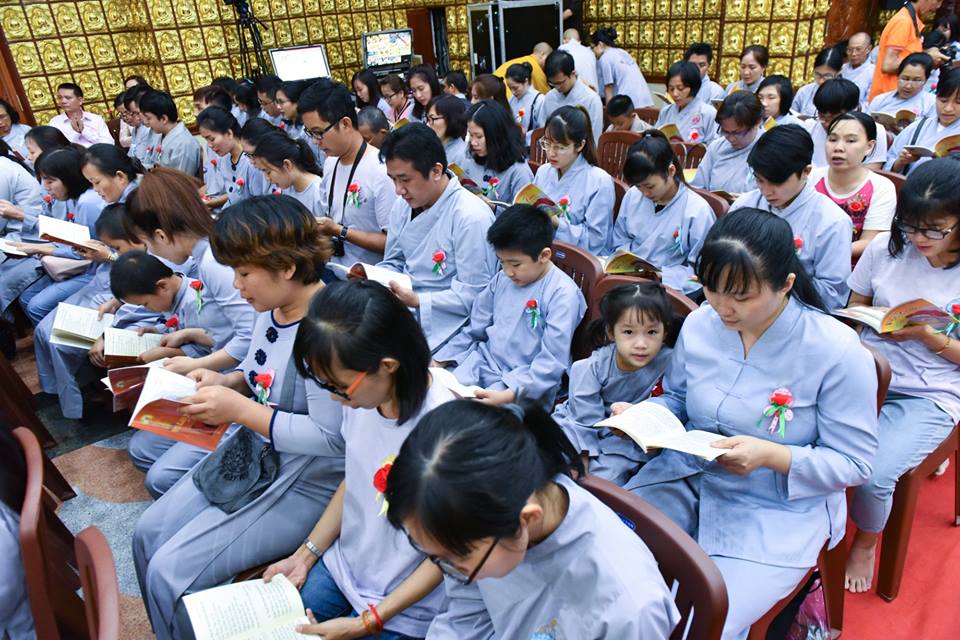Đại lễ Vu Lan và cúng dường pháp y chùa Giác Ngộ (24-08-2018)