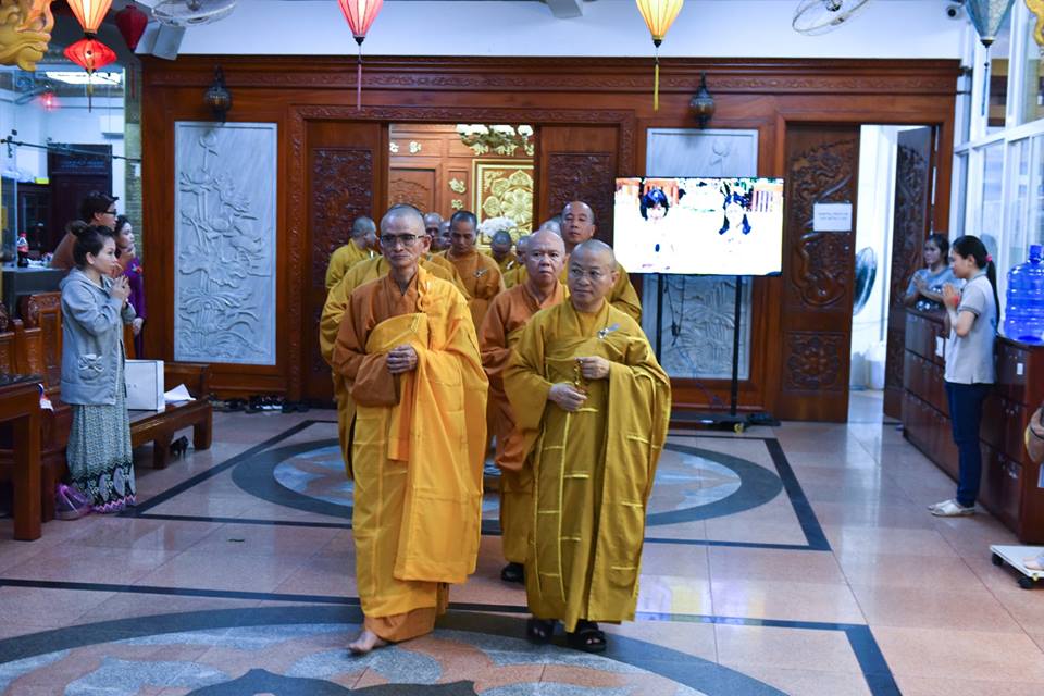 Đại lễ Vu Lan và cúng dường pháp y chùa Giác Ngộ (24-08-2018)