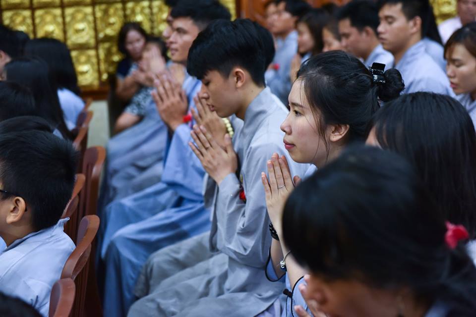 Đại lễ Vu Lan và cúng dường pháp y chùa Giác Ngộ (24-08-2018)