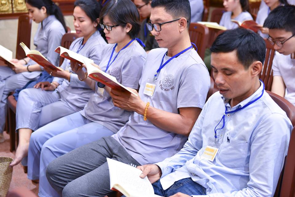 Khóa tu ngày an lạc - Tuổi trẻ hướng Phật 52 Ngày 2-9-2018