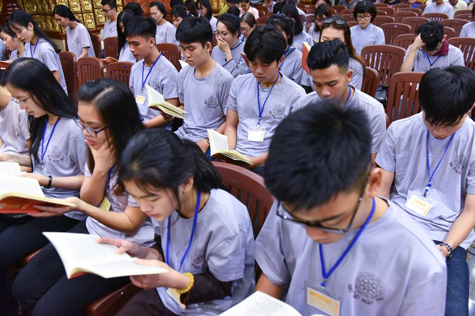 Khóa tu ngày an lạc - Tuổi trẻ hướng Phật 52 Ngày 2-9-2018