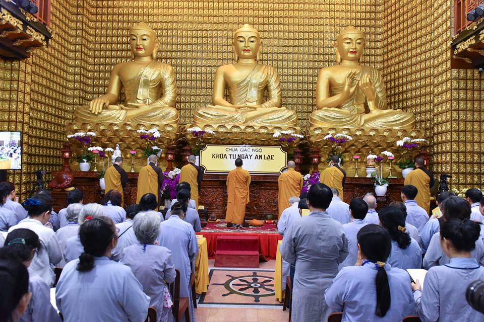 Khóa tu ngày an lạc - Tuổi trẻ hướng Phật 52 Ngày 2-9-2018