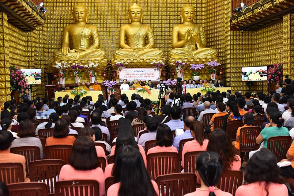 Lễ đăng ký hiến mô,tạng,cứu người và hiến xác cho khoa học năm 2018 (29/09/2018)