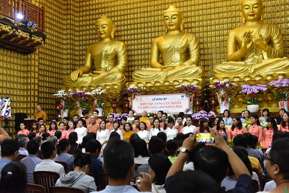 Lễ đăng ký hiến mô,tạng,cứu người và hiến xác cho khoa học năm 2018 (29/09/2018)