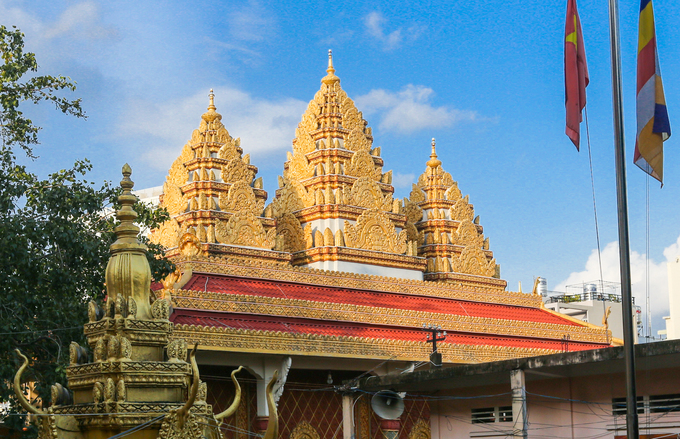 Ngôi chùa kiến trúc Khmer đầu tiên ở Sài Gòn
