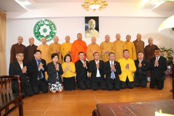 TP. HCM: Đoàn Bộ Tôn giáo Thái Lan thăm Văn phòng 2 TƯGH
