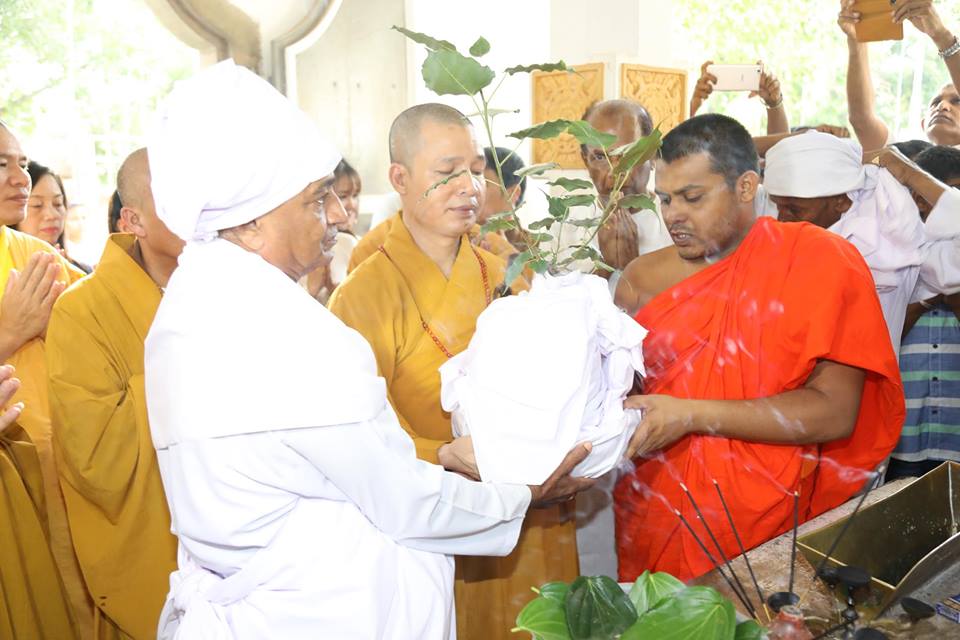 Lễ cung đón và trồng cây Bồ Đề từ Sri Lanka về Chùa Tam Chúc Hà Nam