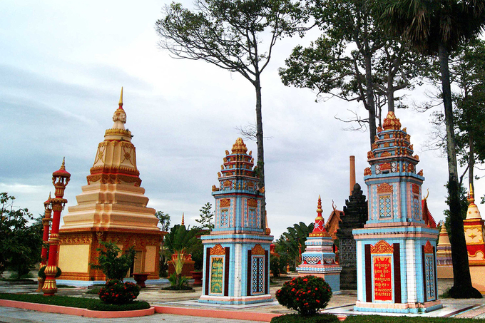 Ngôi chùa có kiến trúc Angkor ở Bạc Liêu