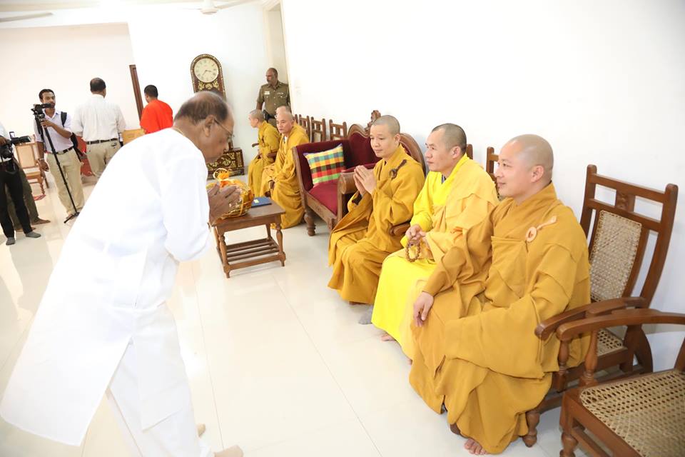 Lễ cung đón và trồng cây Bồ Đề từ Sri Lanka về Chùa Tam Chúc Hà Nam
