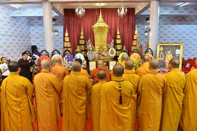 Đoàn GHPGVN dự lễ bách nhật HT.Thích Kính Chiếu