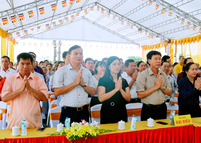 Hà Tĩnh: Lễ Bổ nhiệm trụ trì và động thổ xây dựng giảng đường chùa Chiêu Ninh