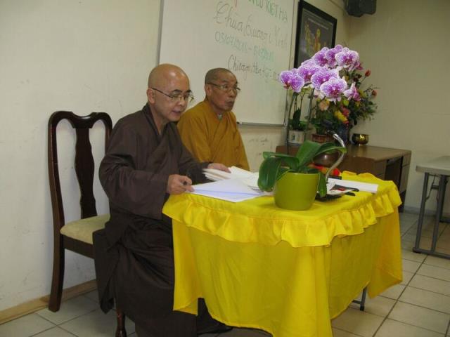 Pháp hỷ sung mãn tại trường hạ chùa Quang Minh - PL. 2562