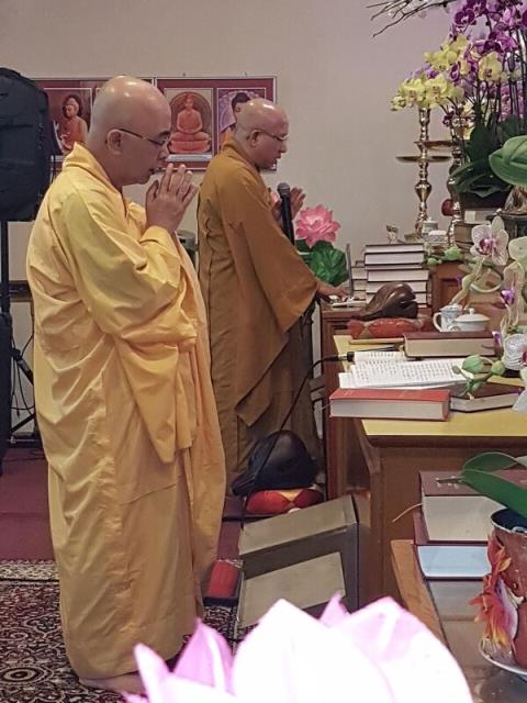 Pháp hỷ sung mãn tại trường hạ chùa Quang Minh - PL. 2562