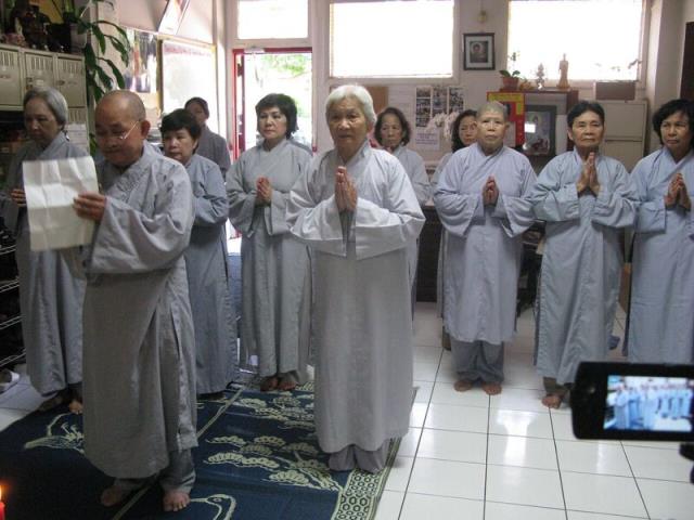 Pháp hỷ sung mãn tại trường hạ chùa Quang Minh - PL. 2562