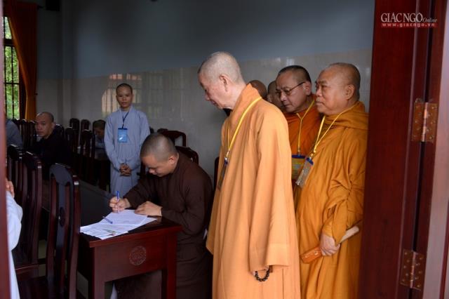TP.HCM: 311 Tăng Ni thí sinh thi vào Học viện khóa XIII