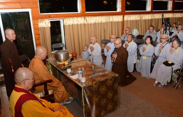 Tu viện Kim Sơn,California (Hoa Kỳ) trang nghiêm tổ chức lễ xuất gia gieo duyên 2018