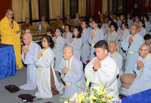 Tu viện Kim Sơn,California (Hoa Kỳ) trang nghiêm tổ chức lễ xuất gia gieo duyên 2018