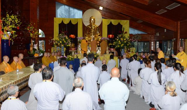 Tu viện Kim Sơn,California (Hoa Kỳ) trang nghiêm tổ chức lễ xuất gia gieo duyên 2018