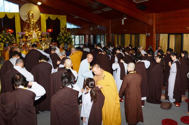 Tu viện Kim Sơn,California (Hoa Kỳ) trang nghiêm tổ chức lễ xuất gia gieo duyên 2018