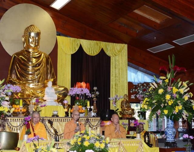 Tu viện Kim Sơn,California (Hoa Kỳ) trang nghiêm tổ chức lễ xuất gia gieo duyên 2018