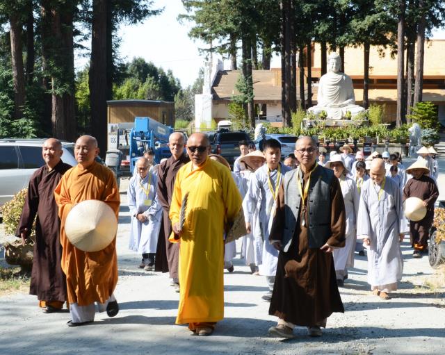 Tu viện Kim Sơn,California (Hoa Kỳ) trang nghiêm tổ chức lễ xuất gia gieo duyên 2018