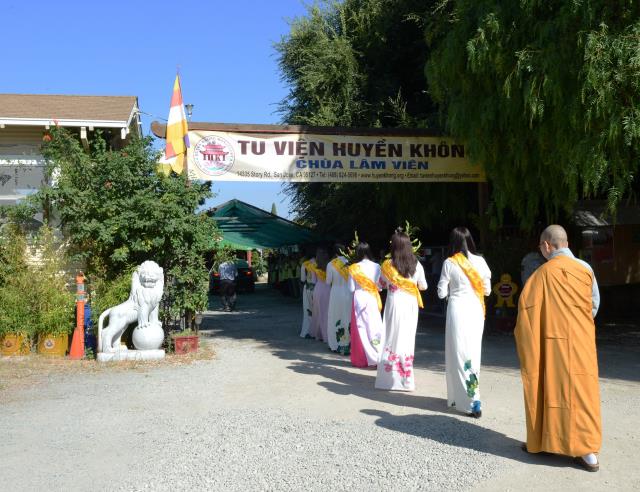 Tu viện Huyền Không, San Jose (Hoa Kỳ) tổ chức Đại Lễ Vu Lan năm 2018
