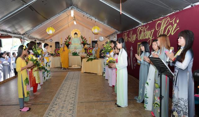 Tu viện Huyền Không, San Jose (Hoa Kỳ) tổ chức Đại Lễ Vu Lan năm 2018