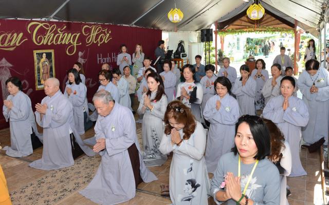 Tu viện Huyền Không, San Jose (Hoa Kỳ) tổ chức Đại Lễ Vu Lan năm 2018