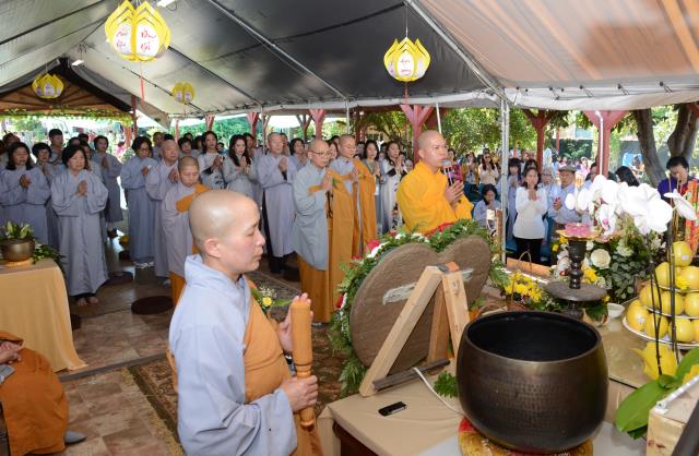 Tu viện Huyền Không, San Jose (Hoa Kỳ) tổ chức Đại Lễ Vu Lan năm 2018