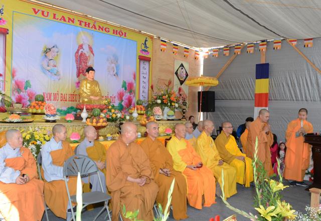 Chùa Tân Long, San Jose (Hoa Kỳ)  Tổ Chức Đại Lễ Vu Lan Năm Mậu Tuất 2018
