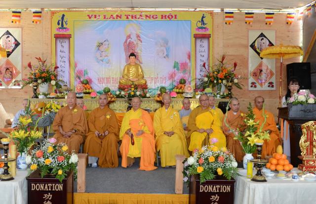 Chùa Tân Long, San Jose (Hoa Kỳ)  Tổ Chức Đại Lễ Vu Lan Năm Mậu Tuất 2018