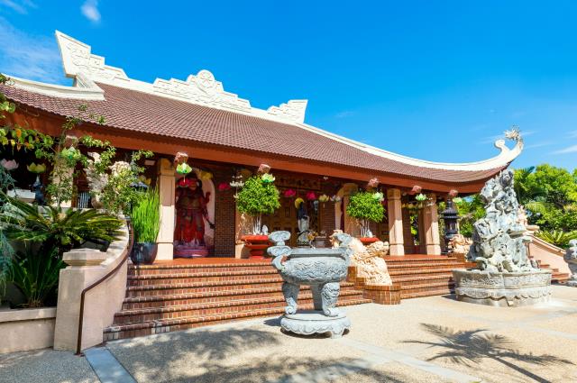 Trang nghiêm lễ an vị tôn tượng Bồ Tát Quán Thế Âm và Bồ Tát Di Lặc tại chùa Đức Viên,San Jose (Hoa Kỳ)