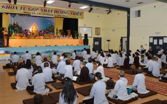 Khóa tu &quot;Góp nhặt hương thiền&quot; do thiền viện Trúc Lâm Đại Đăng (Hoa Kỳ) tổ chức tại San Jose 2018