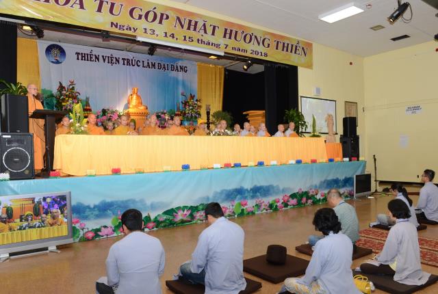 Khóa tu &quot;Góp nhặt hương thiền&quot; do thiền viện Trúc Lâm Đại Đăng (Hoa Kỳ) tổ chức tại San Jose 2018